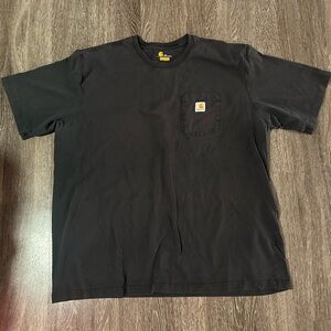men’s size 3XL black carhartt t-shirt